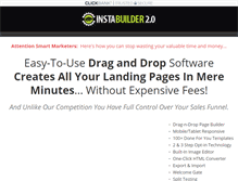 Tablet Screenshot of instabuilder.com